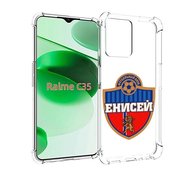 

Чехол MyPads фк енисеи красноярск для Realme C35 / Narzo 50A Prime, Прозрачный, Tocco