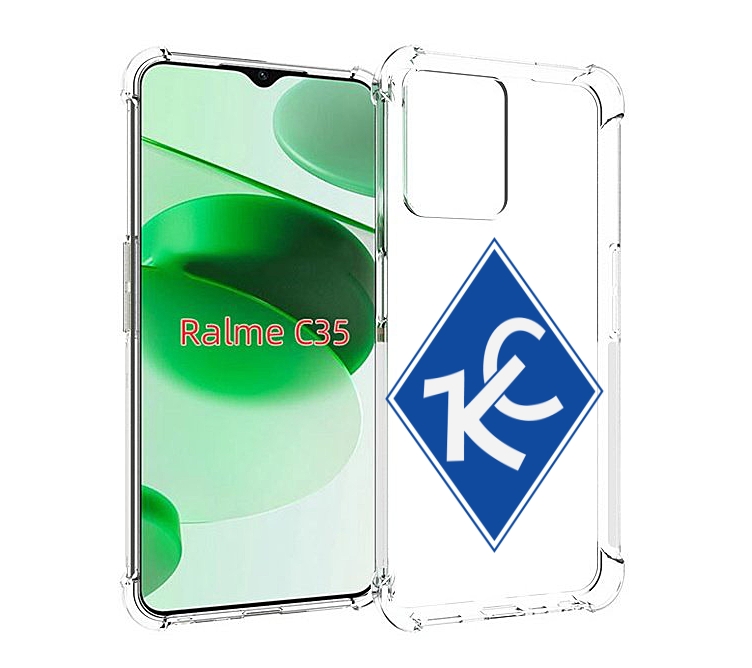 

Чехол MyPads фк крылья советов мужской для Realme C35 / Narzo 50A Prime, Прозрачный, Tocco