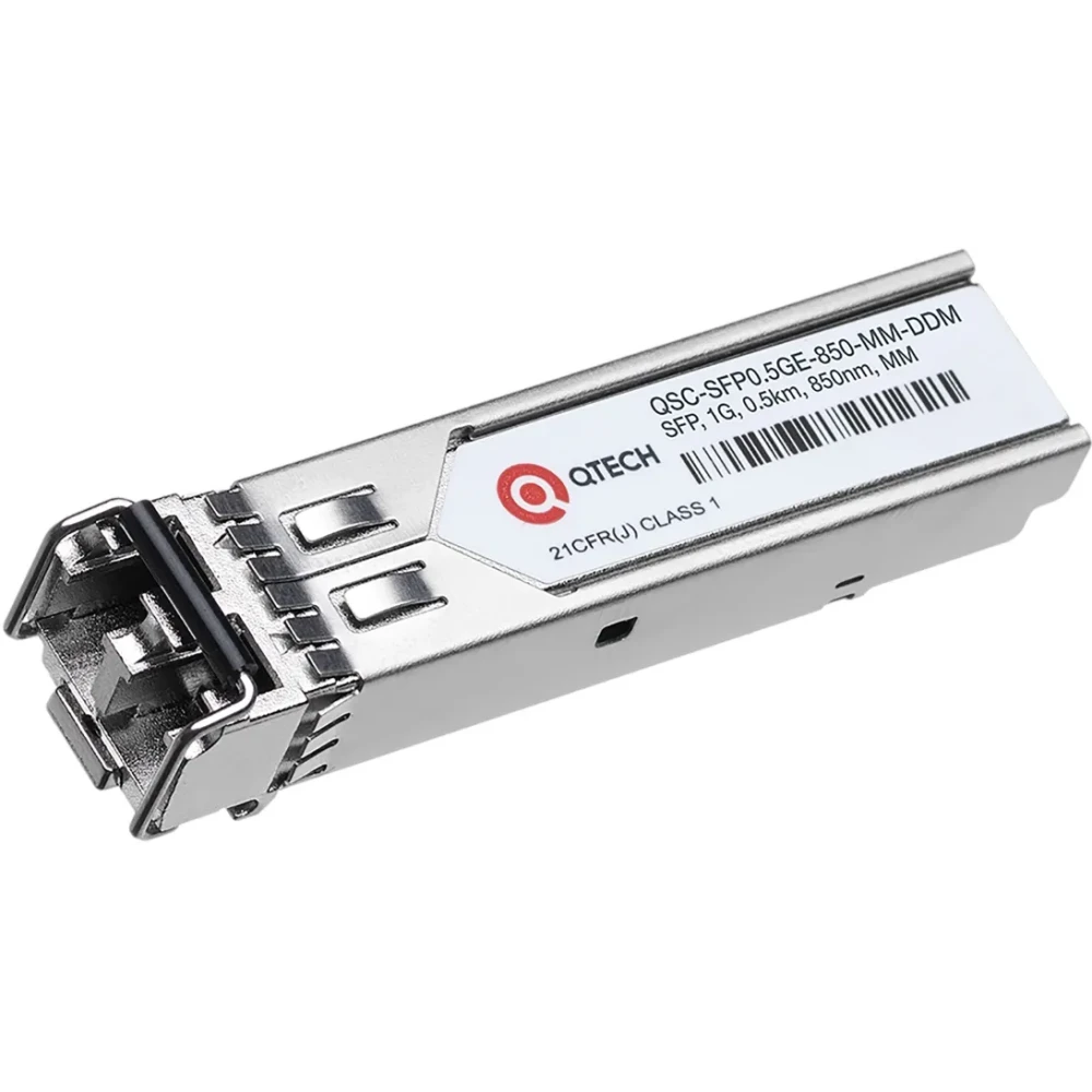 

Трансивер Qtech (QSC-SFP0.5GE-850-MM-DDM), Серебристый
