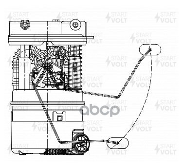 

Модуль Топл. Насоса Для А/М Renault Arkana (19-) 1.3Tce 4X4 Startvolt Sfm 1009 STARTVOLT а