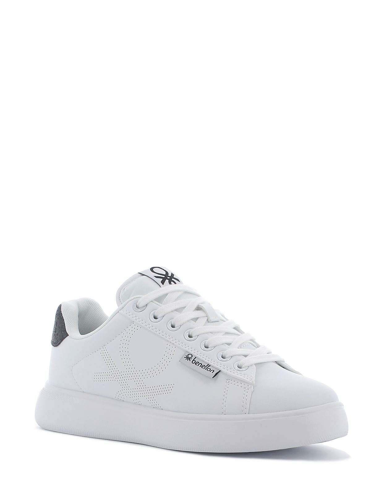

Кеды женские United Colors of Benetton BTW314607 белые 40 RU, Белый, Toffee Glit