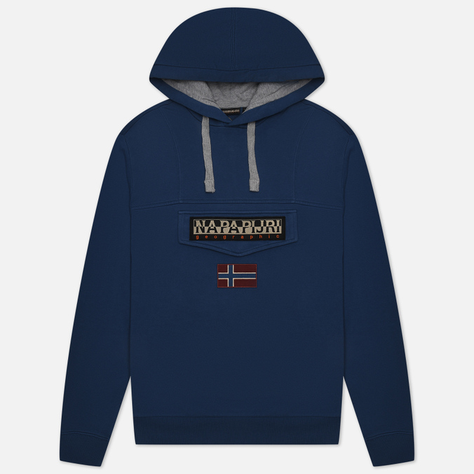 

Мужская толстовка Napapijri Burgee Summer 4 синий, Размер S, Burgee Summer 4