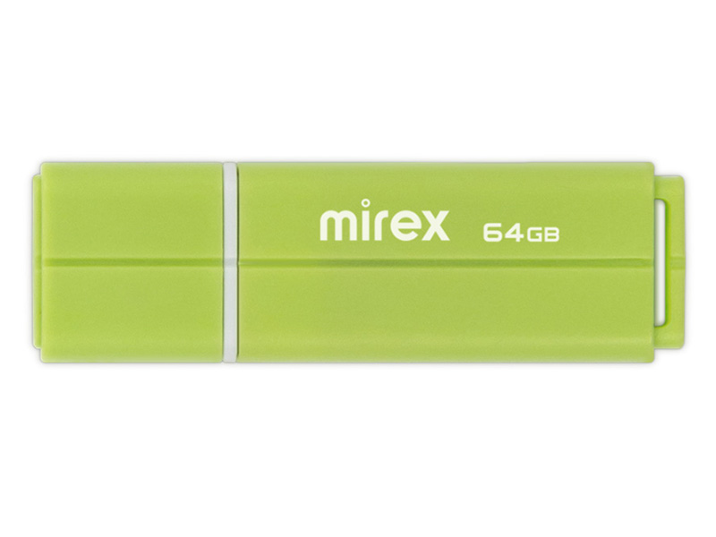 фото Usb flash drive 64gb - mirex line green 13600-fmulgn64