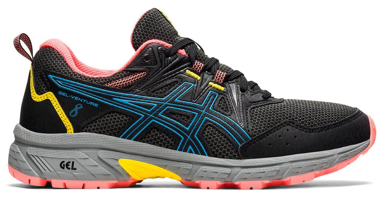 фото Кроссовки женские asics gel-venture 8 черные 9 us