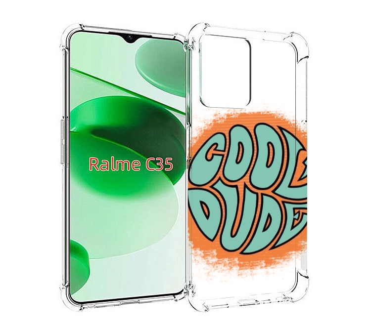 

Чехол MyPads хороший приятель для Realme C35 / Narzo 50A Prime, Прозрачный, Tocco