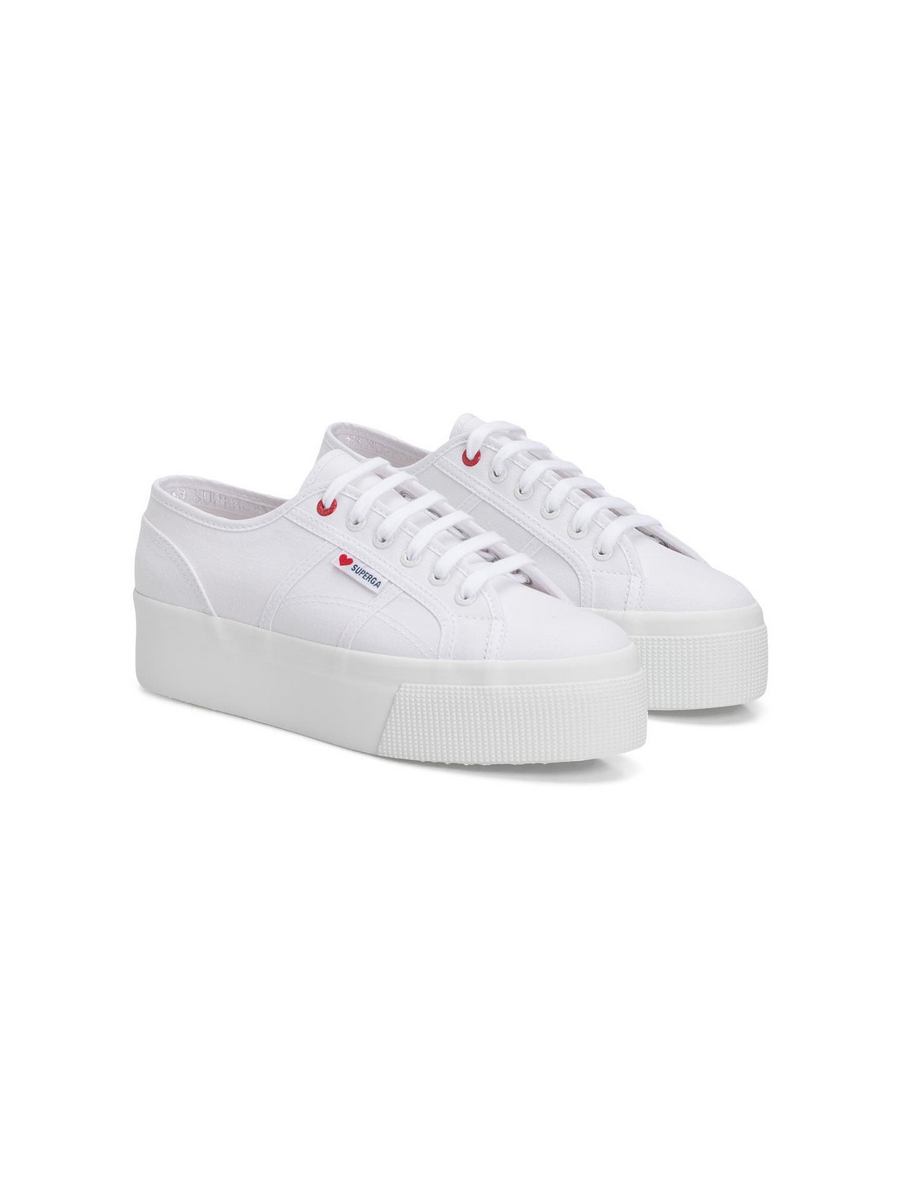 

Кеды женские Superga 1364863 белые 41 EU, Белый, 001364863