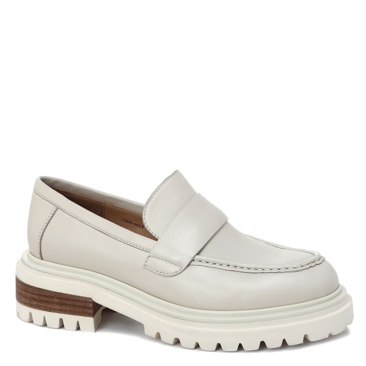 

Лоферы женские Tendance F243D-A63 белые 38 EU, F243D-A63