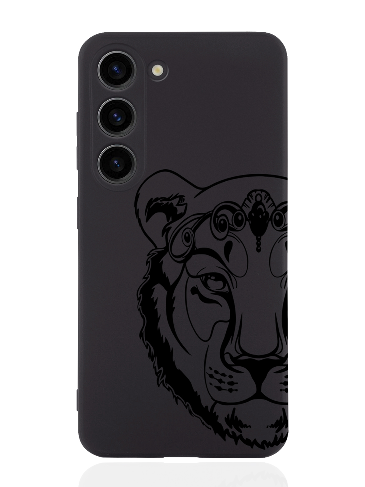 

Чехол MustHaveCase для Samsung Galaxy S23 Львица черный