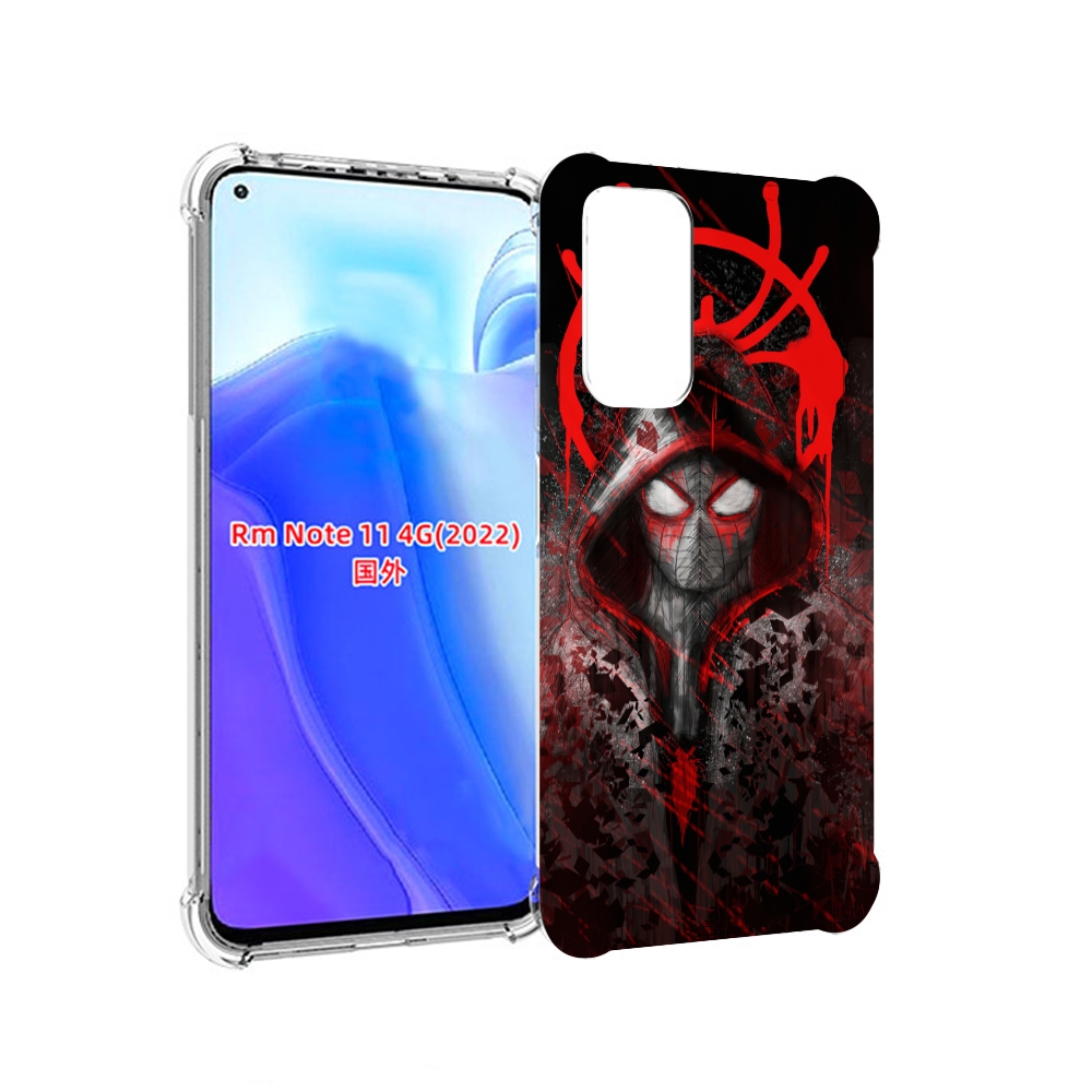 

Чехол MyPads страшный человек паук мужской для Xiaomi Redmi Note 11 4G ( Глобальная вер, Tocco