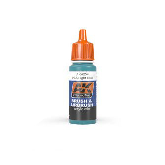 фото Ak interactive акриловая краска pla light blue 17ml