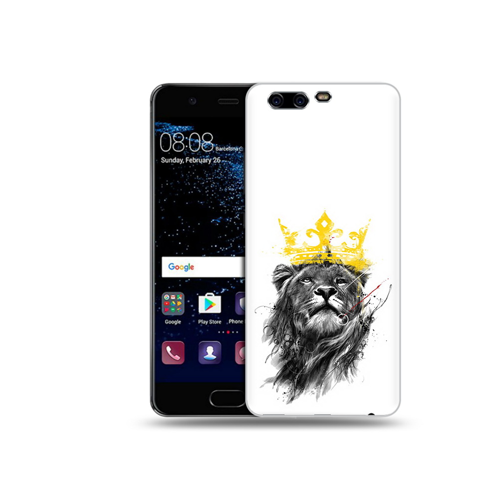 

Чехол MyPads Tocco для Huawei P10 король-лев (PT60870.50.391), Прозрачный, Tocco