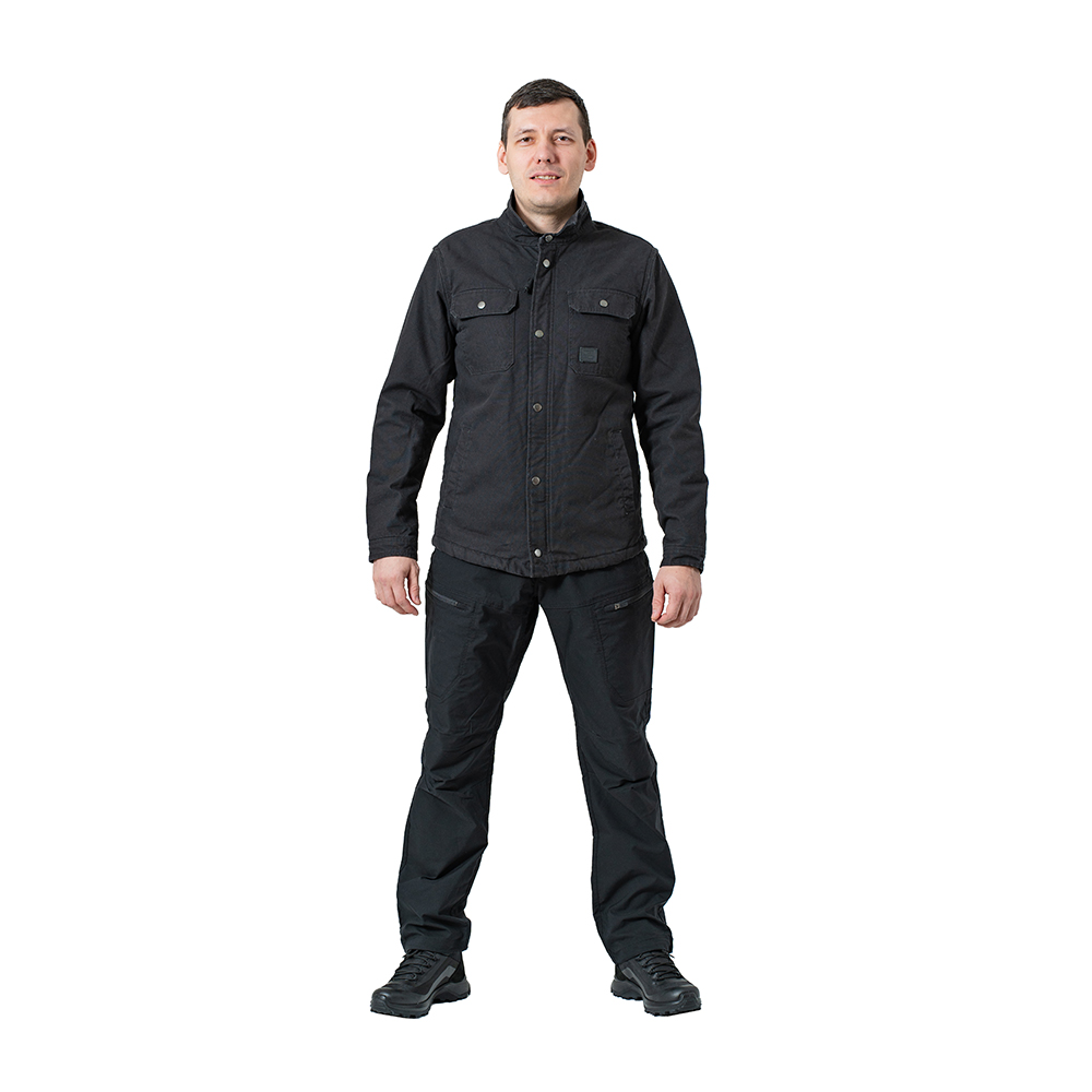 Куртка мужская Vintage Industries Dean черная 3XL