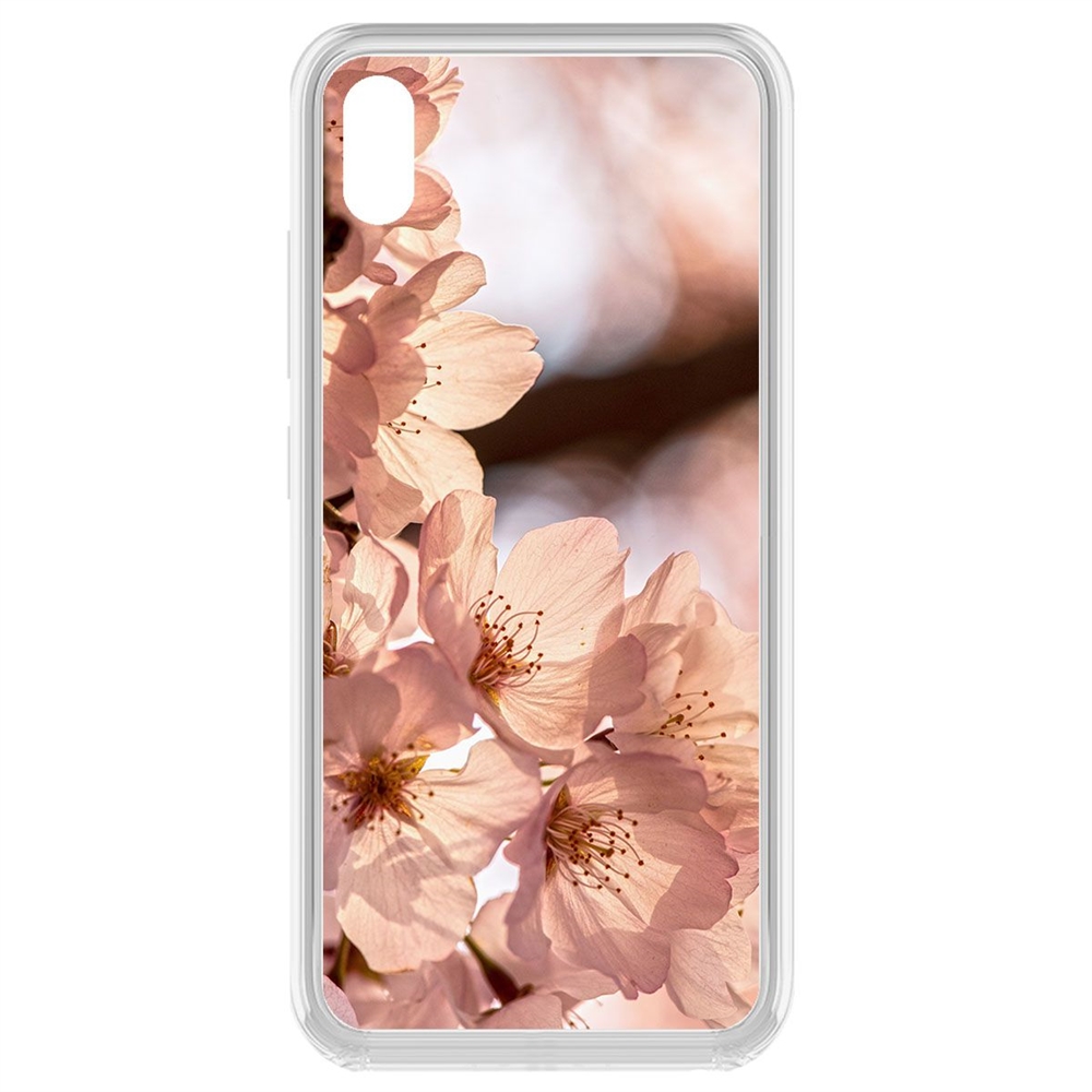 

Чехол-накладка Krutoff Clear Case Ранняя весна для Vivo Y91C, Прозрачный
