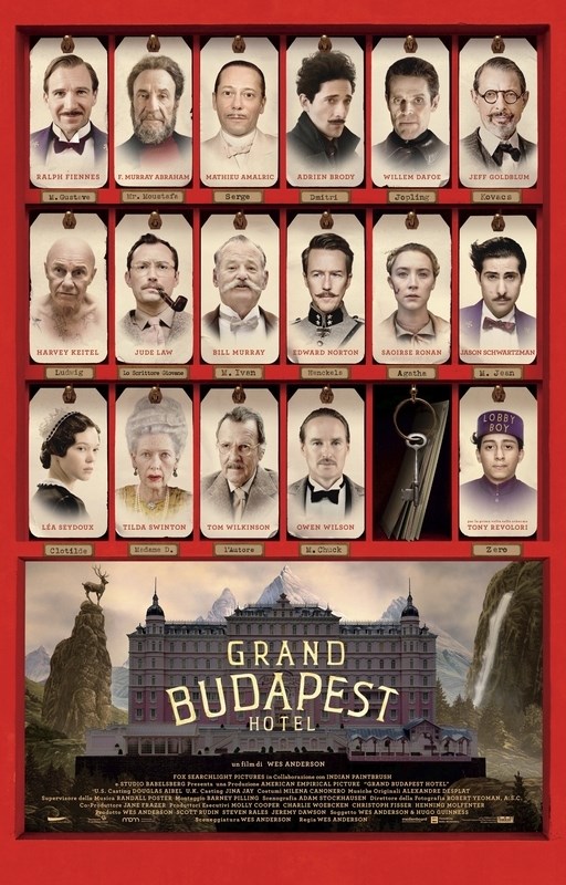 

Постер к фильму "Отель «Гранд Будапешт»" (The Grand Budapest Hotel) A2