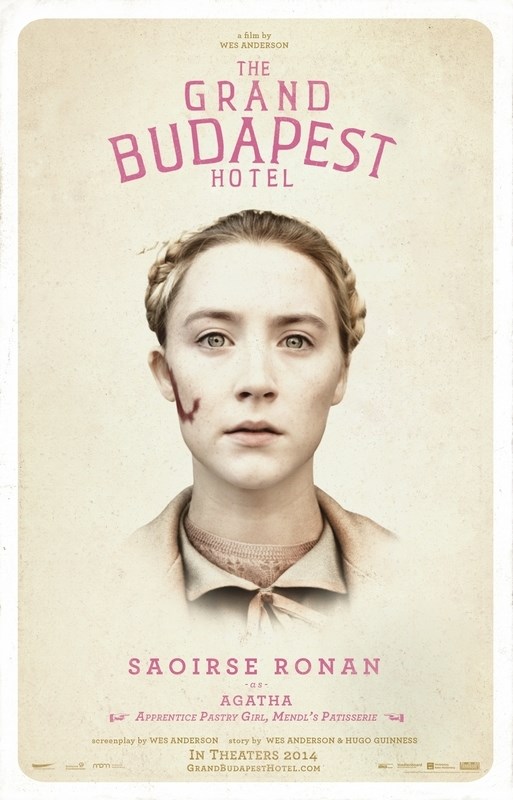 

Постер к фильму "Отель «Гранд Будапешт»" (The Grand Budapest Hotel) A4