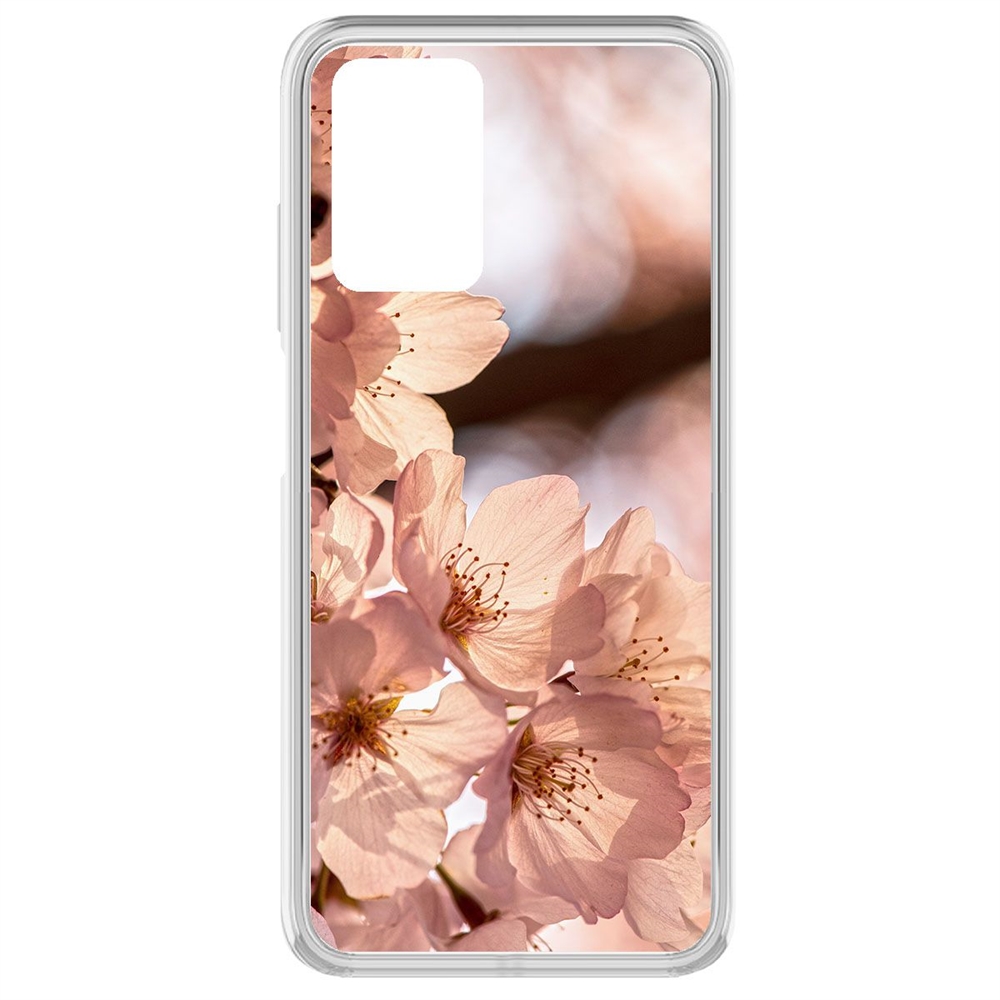 

Чехол-накладка Krutoff Clear Case Ранняя весна для Xiaomi Redmi 10, Прозрачный