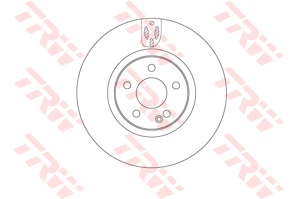 

Диск тормозной передний TRW/Lucas df6744s