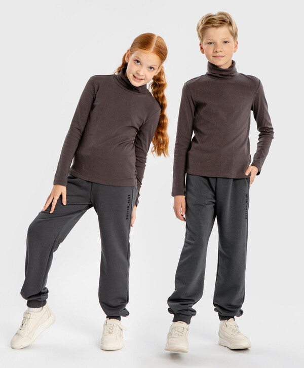 

Водолазка с длинным рукавом серая детская Button Blue, 110, 224BBBB1801, Серый, 224BBBB1801