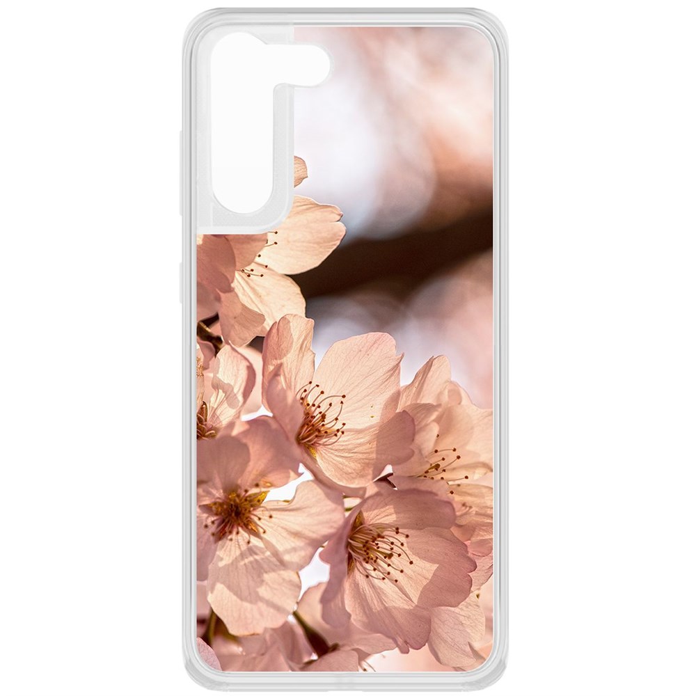 

Чехол-накладка Krutoff Clear Case Ранняя весна для Samsung Galaxy S21 FE 5G, Прозрачный
