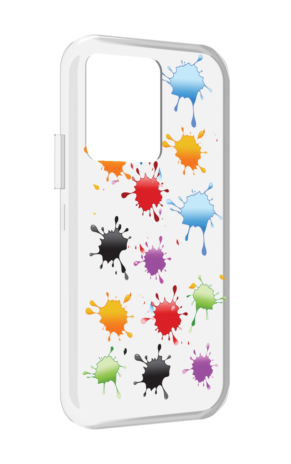 

Чехол MyPads кляксы для Vivo iQOO 10, Прозрачный, Tocco