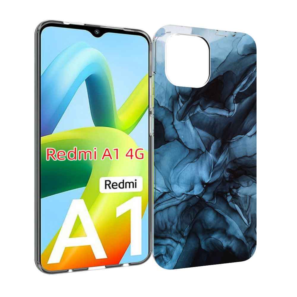 Чехол MyPads голубой дымок для Xiaomi Redmi A1