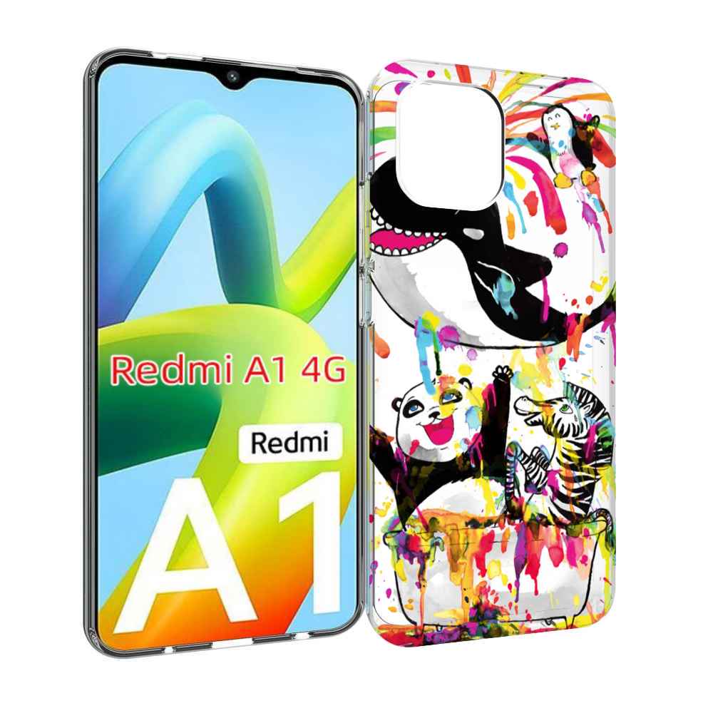 

Чехол MyPads Хиппи кит для Xiaomi Redmi A1, Прозрачный, Tocco