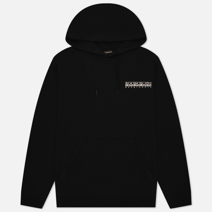 

Мужская толстовка Napapijri Quito Hoodie чёрный, Размер XL, Черный, Quito Hoodie