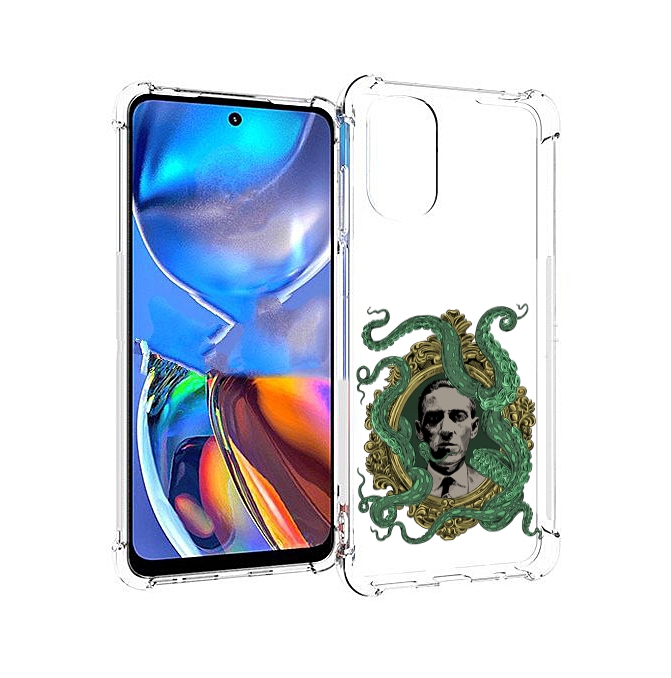 

Чехол MyPads портрет с кракеном для Motorola Moto E32, Прозрачный, Tocco