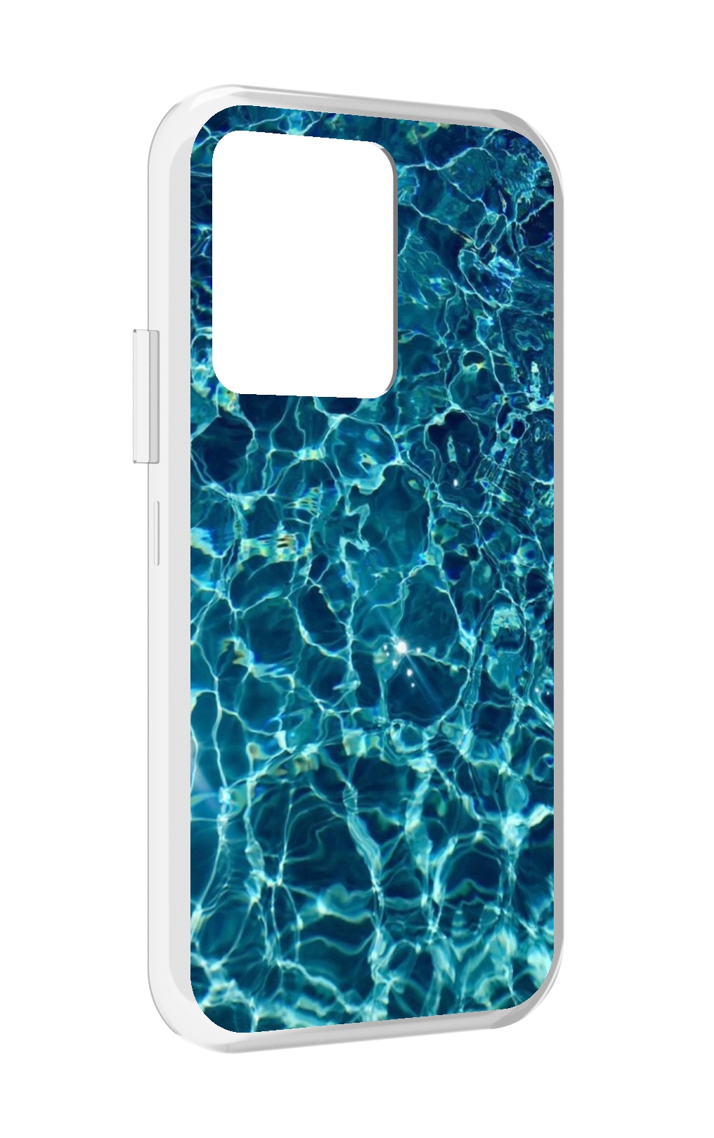 

Чехол MyPads красивая голубая вода для Vivo iQOO 10, Прозрачный, Tocco