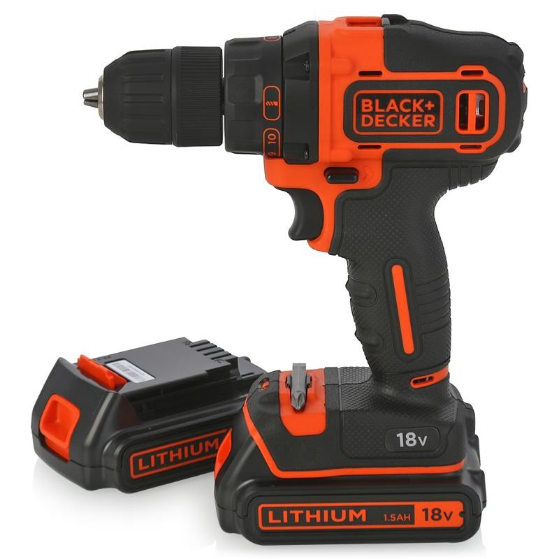 фото Аккумуляторная дрель-шуруповерт black+decker kfbcd600c1s-qw