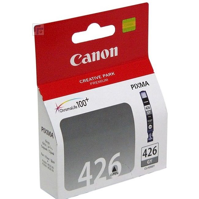 Картридж для струйного принтера Canon CLI-426 GY серый, оригинал