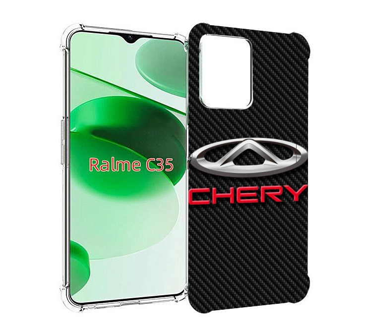 

Чехол MyPads chery 2 для Realme C35 / Narzo 50A Prime, Прозрачный, Tocco
