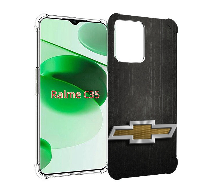 

Чехол MyPads chevrolet 2 для Realme C35 / Narzo 50A Prime, Прозрачный, Tocco