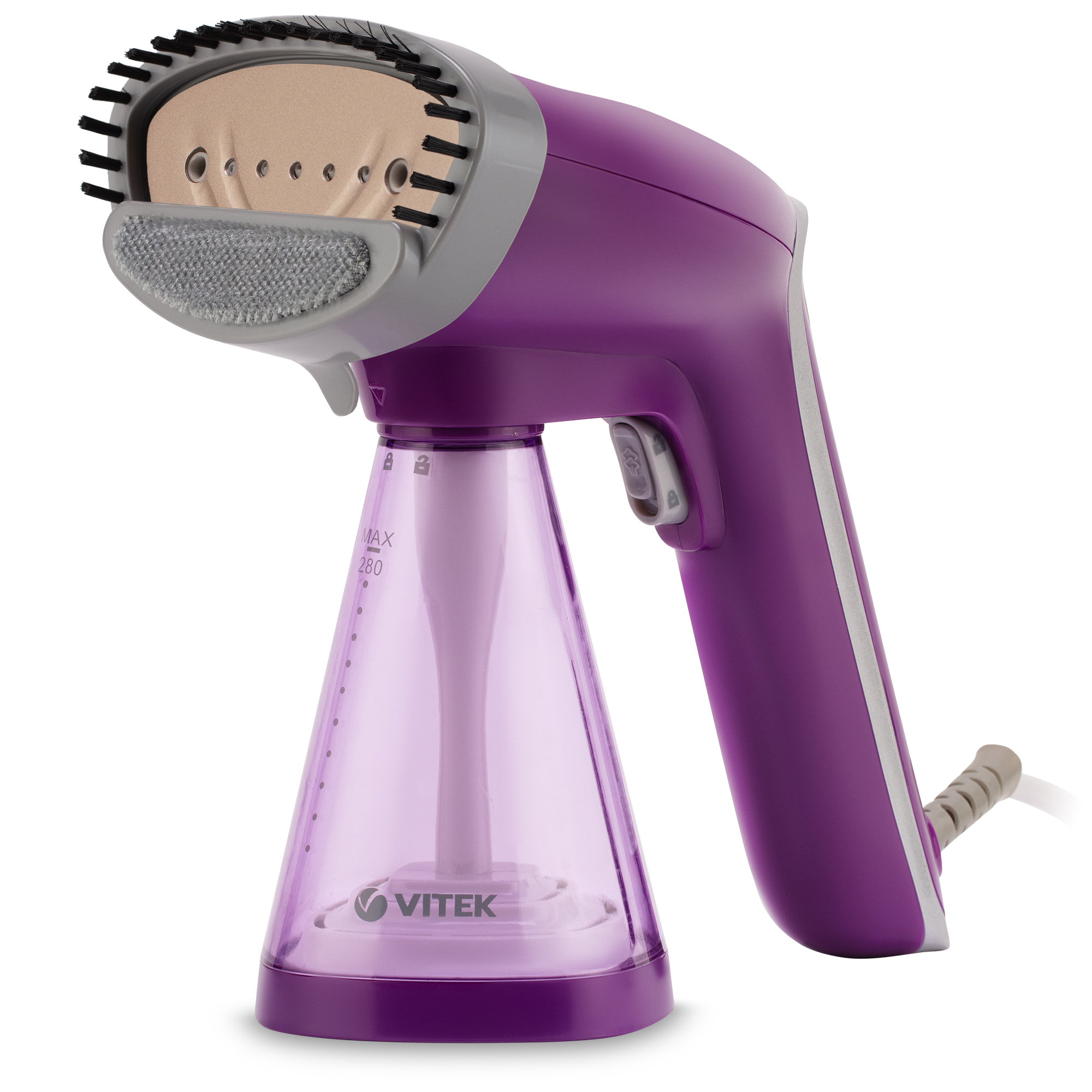 

Ручной отпариватель VITEK VT-2438 0.28 л фиолетовый, VT-2438