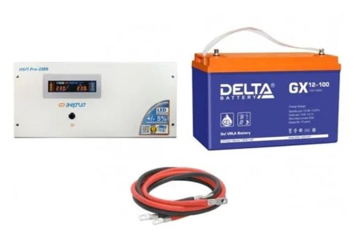 

Источник бесперебойного питания Энергия PRO-2300 + АКБ Delta GX 12-100