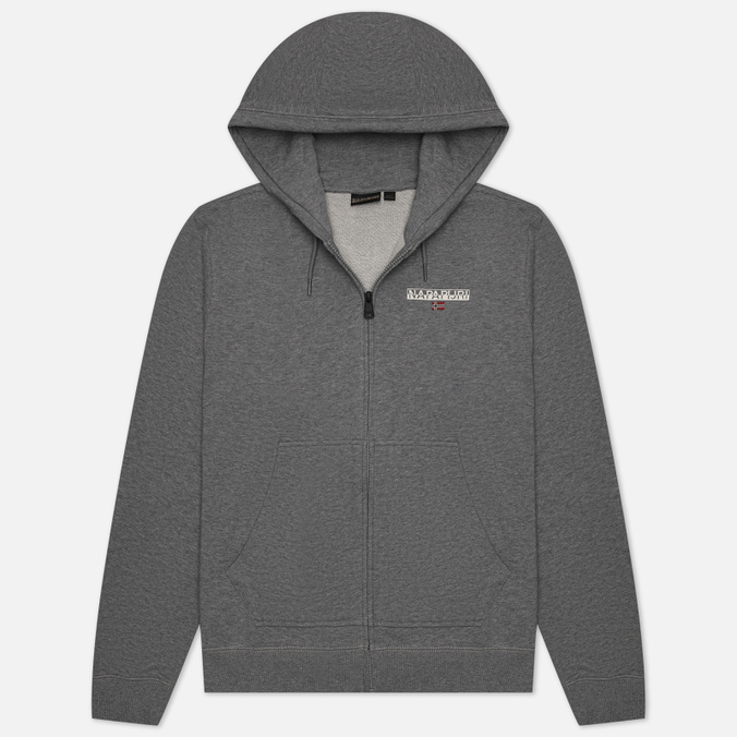 

Мужская толстовка Napapijri Ice Zip Hoodie серый, Размер XL, Ice Zip Hoodie