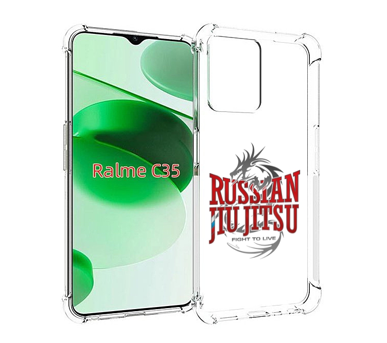 

Чехол MyPads джиу джитсу для Realme C35 / Narzo 50A Prime, Прозрачный, Tocco
