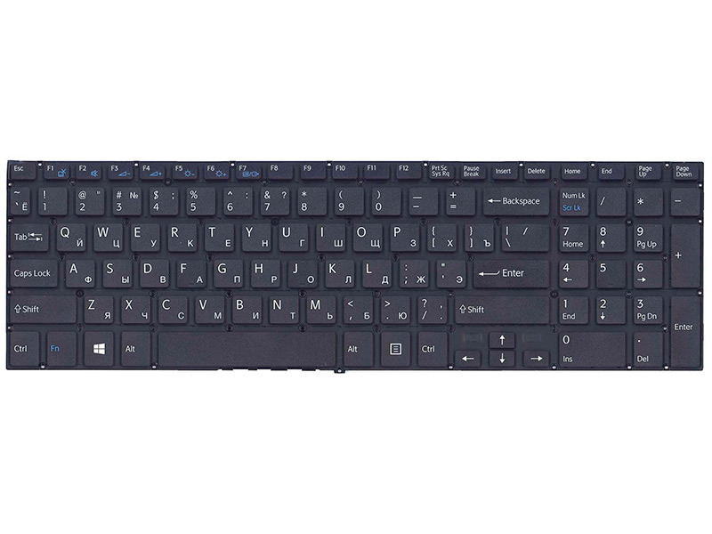 

Клавиатура Vbparts для Sony FIT 15 / SVF15 014855, Sony FIT 15 / SVF15