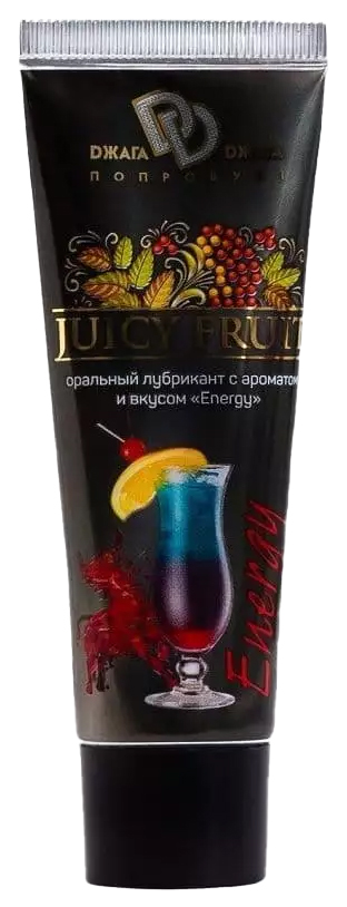 Купить Интимный гель-смазка JUICY FRUIT с ароматом энергетика - 30 мл. БиоМед, BIOMED