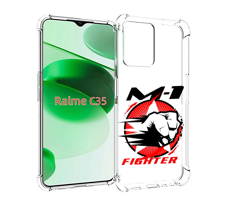 

Чехол MyPads единоборства М-1 для Realme C35 / Narzo 50A Prime, Прозрачный, Tocco