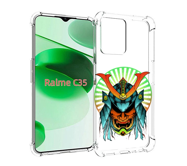 

Чехол MyPads ешимитсу рисунок для Realme C35 / Narzo 50A Prime, Прозрачный, Tocco