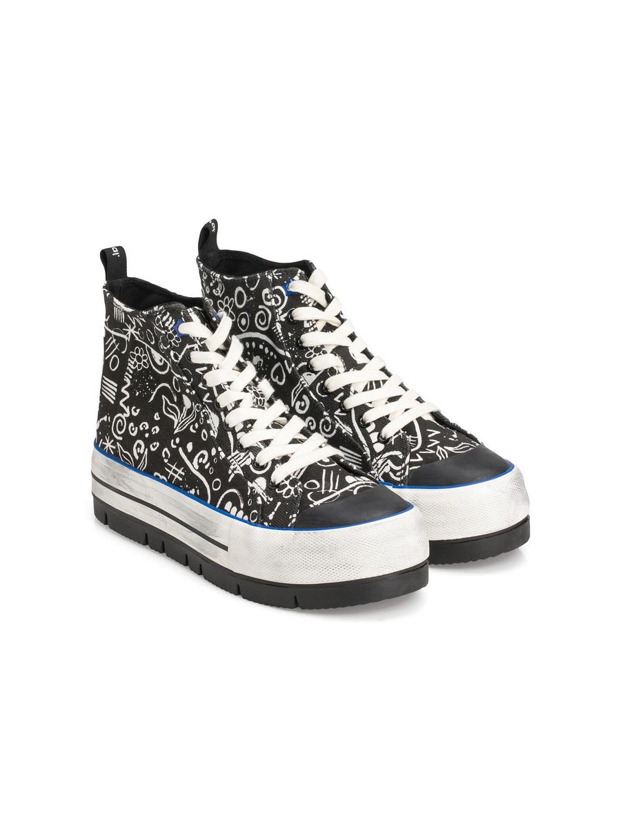 

Кеды женские Desigual 1394249 серые 39 EU, Серый, 001394249