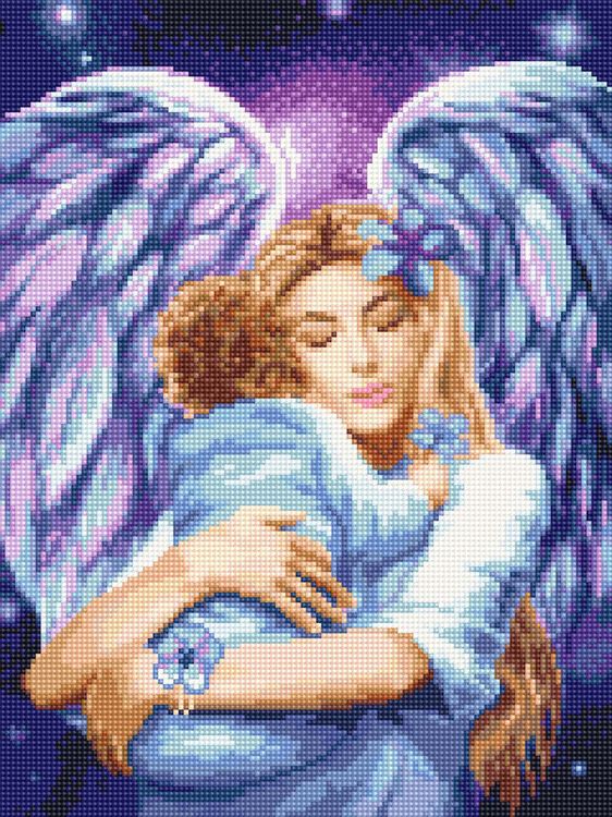Алмазная вышивка Фрея «Ангел - Хранитель»