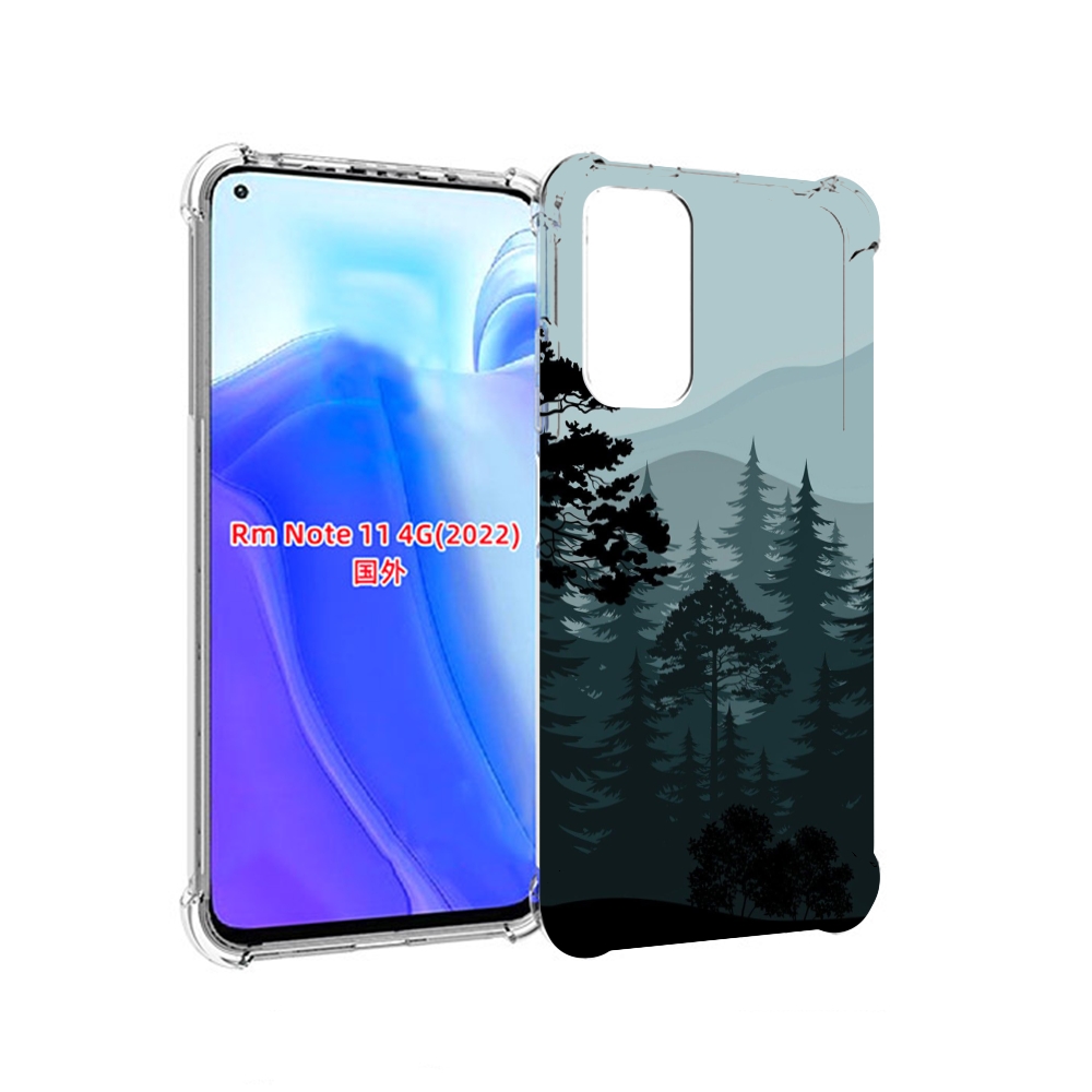

Чехол MyPads темный лесочек для Xiaomi Redmi Note 11 4G ( Глобальная версия ), Tocco