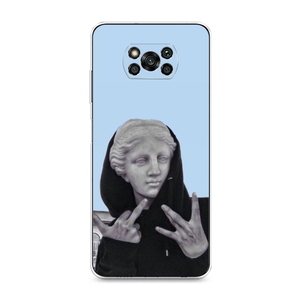 

Чехол Awog на Poco X3/X3 Pro "SWAG статуя", Разноцветный, 310650-9