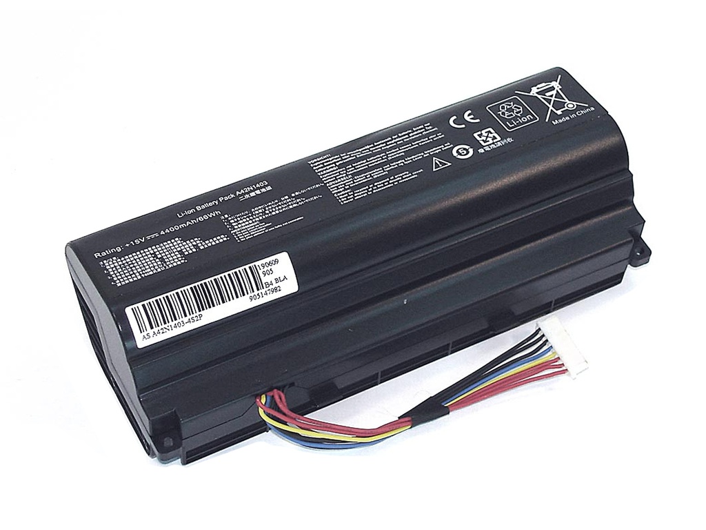

Аккумулятор Vbparts (схожий с A42N1403-4S2P) для ASUS G751 15V 4400mAh OEM 065040, ASUS G751