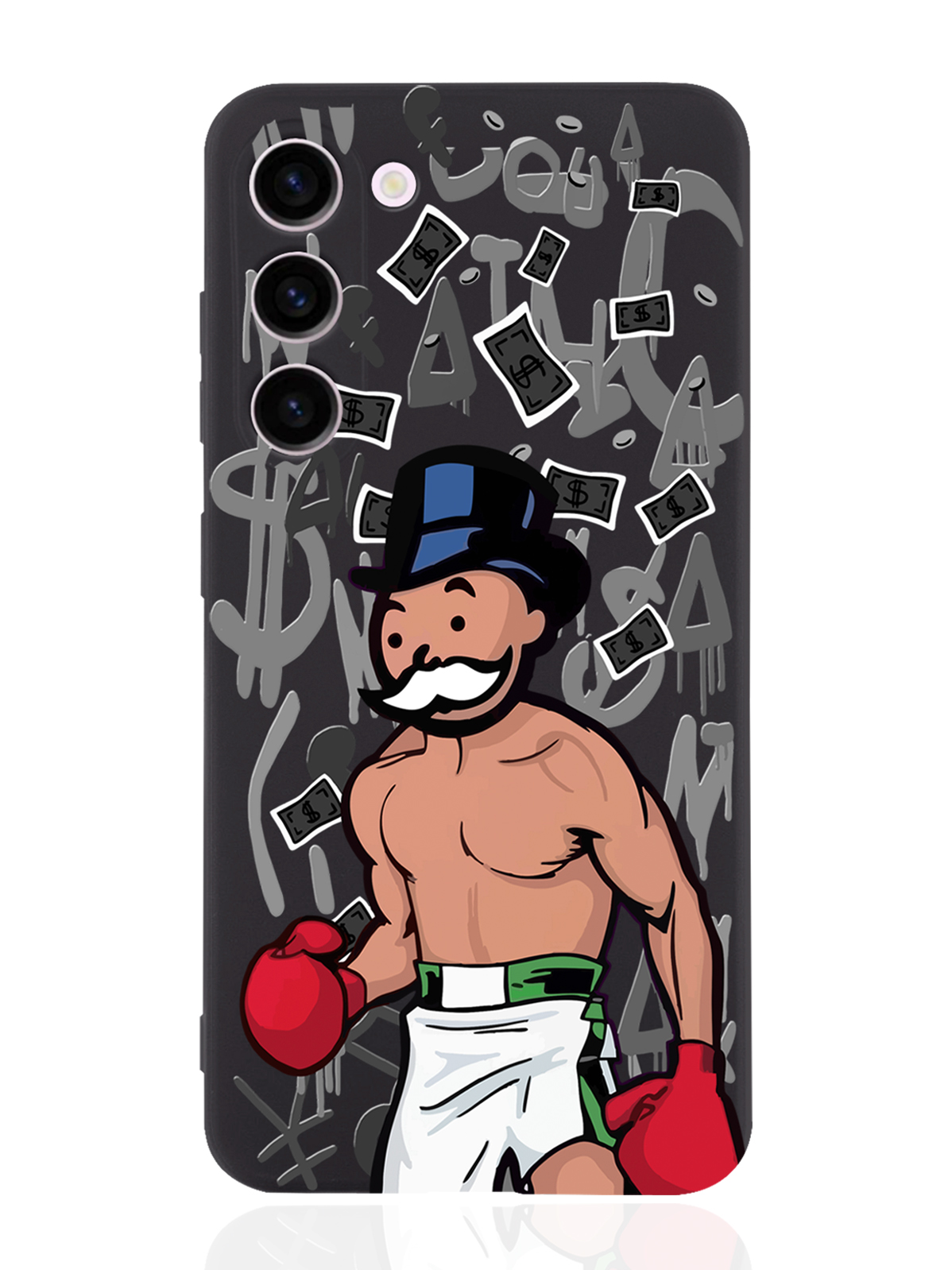 фото Чехол musthavecase для samsung galaxy s23+ monopoly boxing черный