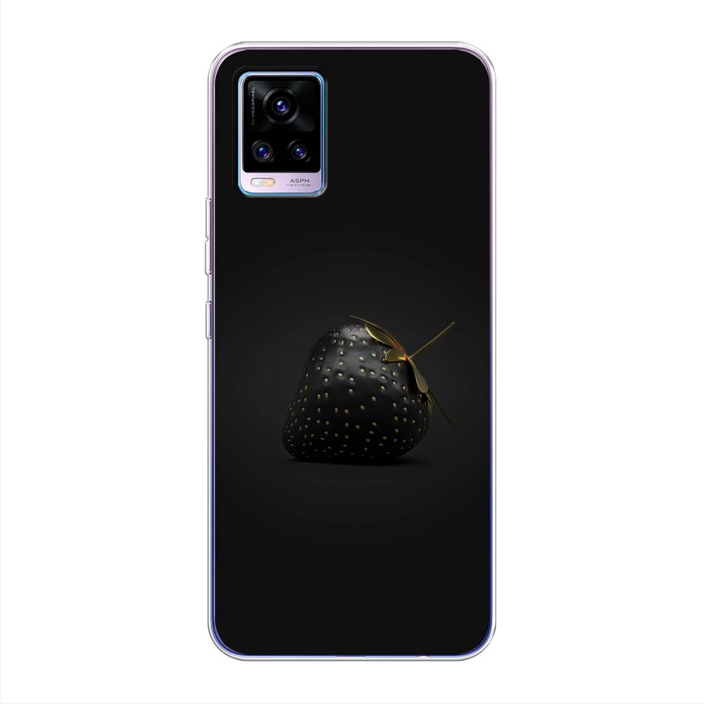 

Чехол Awog на Vivo V20 "Черная клубника", Разноцветный, 263350-10