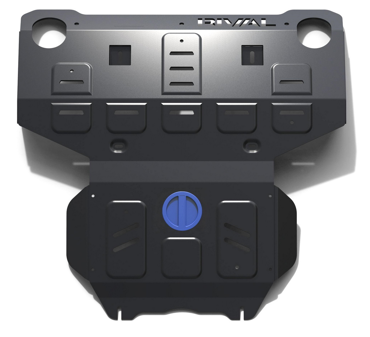 

Защита радиатора и картера Rival Toyota Fortuner 4WD 17-/Hilux VIII 4WD 15-, 2111.5710.1.3