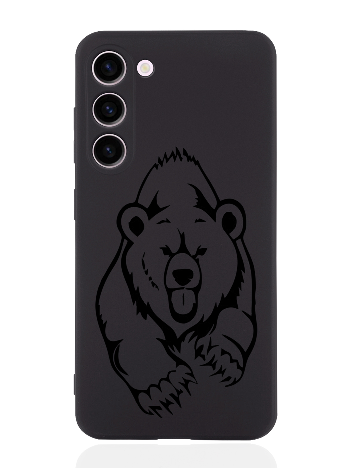 

Чехол MustHaveCase для Samsung Galaxy S23+ Медведь черный